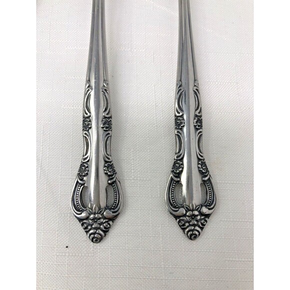 18 Pcs United Silver Co Acadia Stainless Flatware Replacement Forks Spoons Knive - Picture 7 of 9